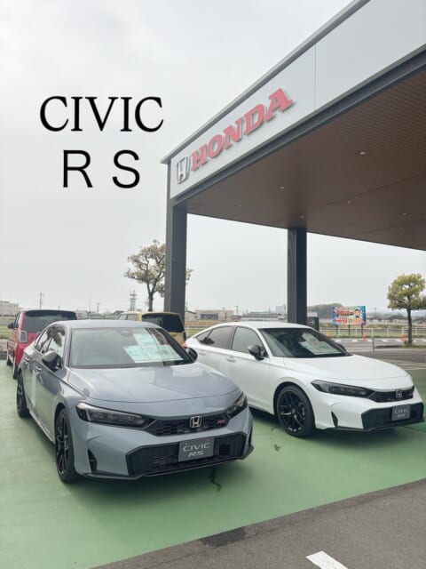 ホンダカーズ中央佐賀鹿島店は
様々な種類のお車を展示しております。
シビック＆ステップワゴン&N-O...