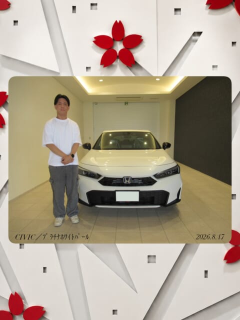 .
PDIセンターさくらテラスでございます🌸🚗✨️
⁡
✿ ┈ ⋯ ┈ ご納車のお客様 ┈ ⋯ ┈ ...