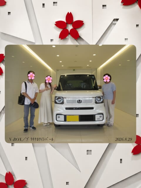 .
PDIセンターさくらテラスでございます🌸🚗✨️
⁡
✿ ┈ ⋯ ┈ ご納車のお客様 ┈ ⋯ ┈ ...